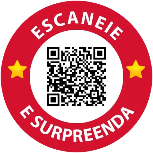 Adesivo Escaneie-me da Variedades da NET