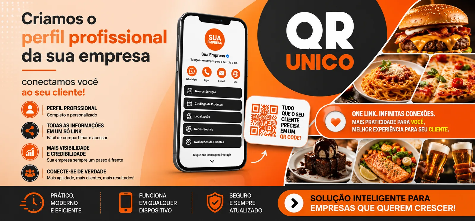 Criamos o perfil profissional da sua empresa