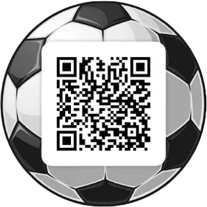 Tag em formato de bola de futebol